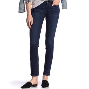 Paige Skyline Ankle Peg Jeans Dark Pinnacle Size 27